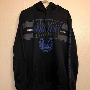 NBA Golden State Warriors Black Spellout Hoodie